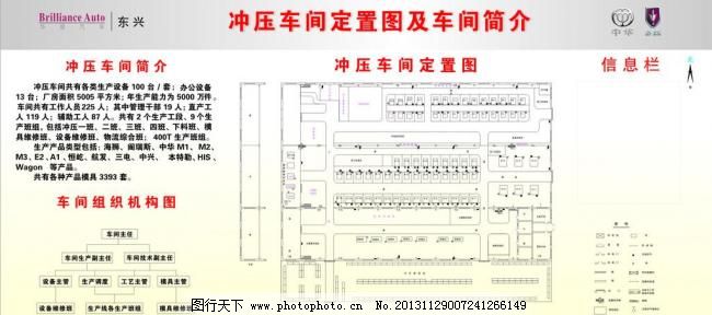 精密有序，高效生产——冲压车间定置图及车间简介图片展示